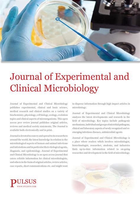 Journal of Experimental & Clinical Microbiology | Open Access Jou