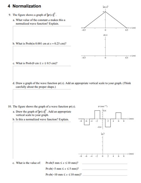 Solved d. Draw a graph of the wave function ψ(x). Add an | Chegg.com