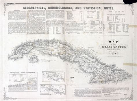 Large scale detailed old map of Cuba - 1855 | Cuba | North America ...