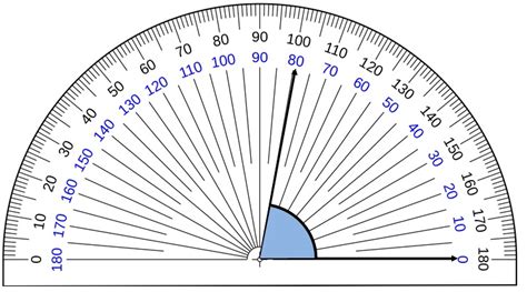 Drawing Angles With A Protractor Online