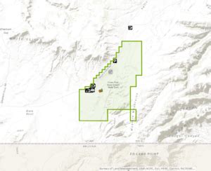 Coral Pink Sand Dunes Trail Map | Brian Head UTV/ATV Rental