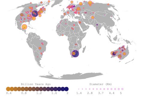 Meteor Crater Map