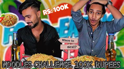 NOODLES CHALLENGE 🍜 - YouTube