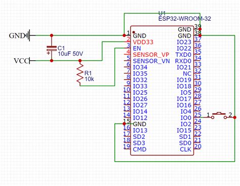 ESP32-WROOM-32 custom PCB not working (schematic) : r/esp32