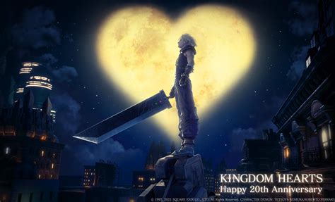 New Official Final Fantasy VII Remake art commemorates Kingdom Hearts ...