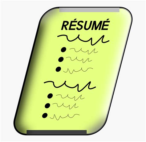 Resume - Resume Clip Art , Free Transparent Clipart - ClipartKey