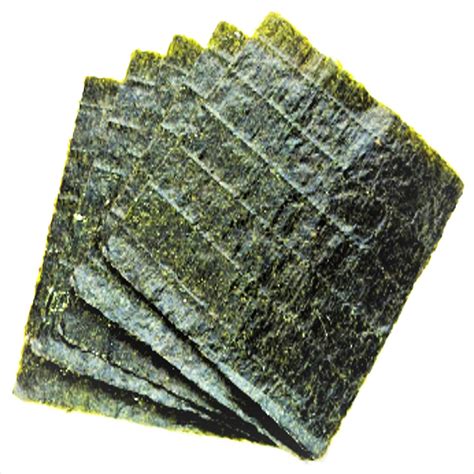 Aquatic Foods Nori 4" x 7.5" Seaweed Sheets, Perfect for Marines ...