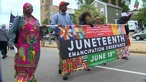 Second annual parade among Juneteenth festivities in Boston