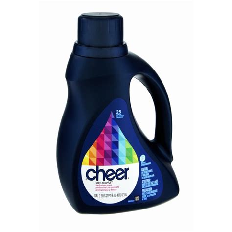 Cheer 2X Concentrated Liquid Laundry Detergent HE brightCLEAN Fresh Scent