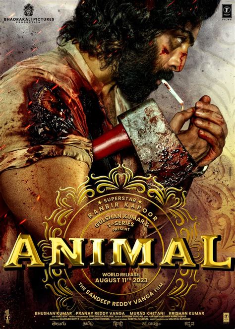 Ferocious First Look Of Ranbir Kapoor From Animal | cinejosh.com