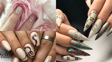 20 Dope GUCCI Nail Designs to Try in 2024 - NAILSPIRATION