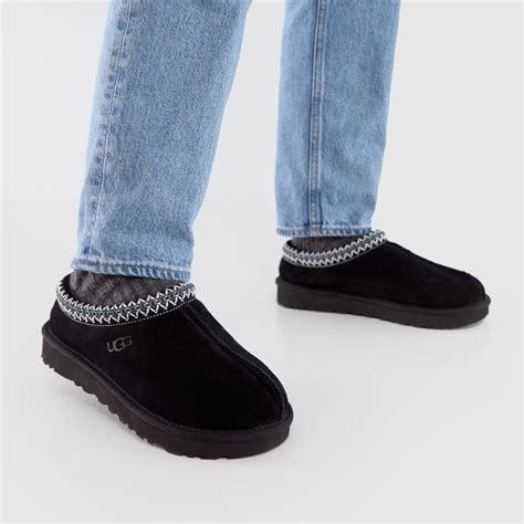 Womens Black UGG Tasman Slippers | schuh