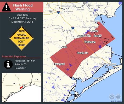 Flash flood warning for some coastal areas as heavy rains weather