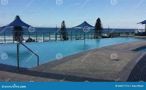 Infinity Pool Beach Resort Holidays Stock Photo - Image of infinity ...