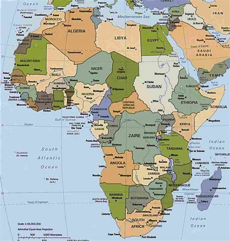 Africa Map - Map Pictures