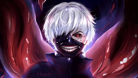 Download Ken Kaneki Anime Tokyo Ghoul:re HD Wallpaper by magato98