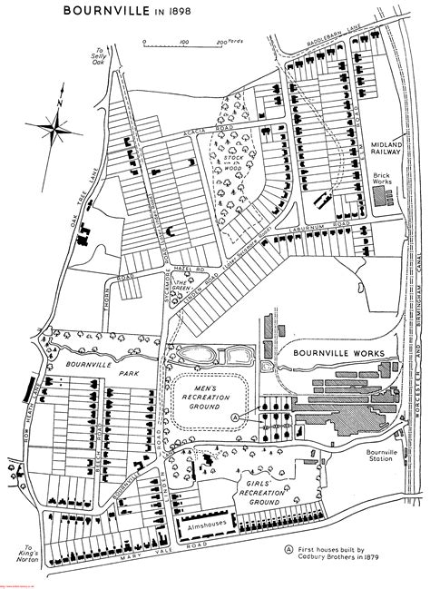 Secular Architecture | Urban history, Village map, Bournville