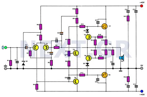 5v Speaker Amplifier Circuit Diagram