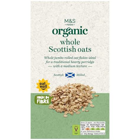 M&S Organic Whole Scottish Oats | Ocado