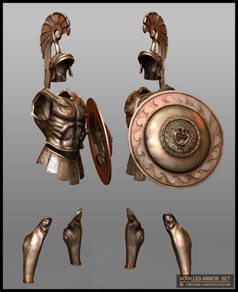 Achilles Armor Set, Cristian Laurentiu Stefan | Greek warrior, Ancient ...