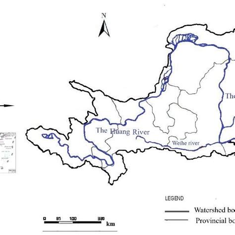 Distribution map of the Huang-Huai-Hai River Basin. | Download ...