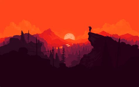 Firewatch Digital Art 4k Wallpaper,HD Games Wallpapers,4k Wallpapers ...