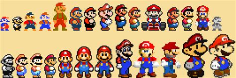 Super Mario Evolution by Painbooster1 on DeviantArt