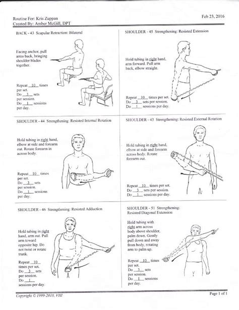 Shoulder Exercises For Rotator Cuff Injury