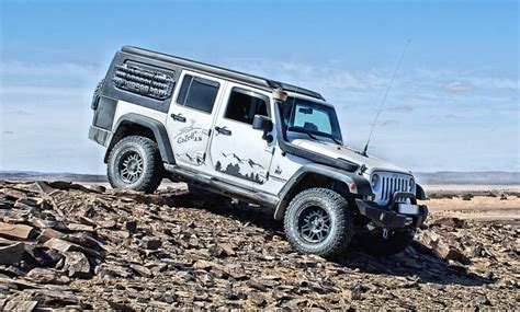 The Epic Jeep Wrangler Camper Conversion With A Pop Top