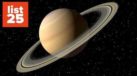 25 Dizzying Facts About Planet Saturn | List25