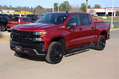 Pre-Owned 2019 Chevrolet Silverado 1500 Custom Trail Boss 4D Crew Cab ...