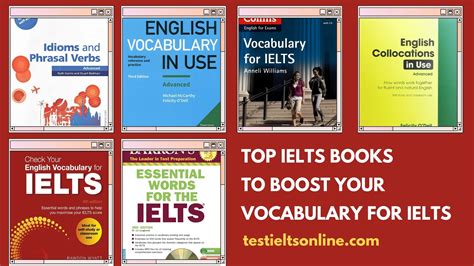 Top 6 IELTS Books to Boost Your Vocabulary for IELTS