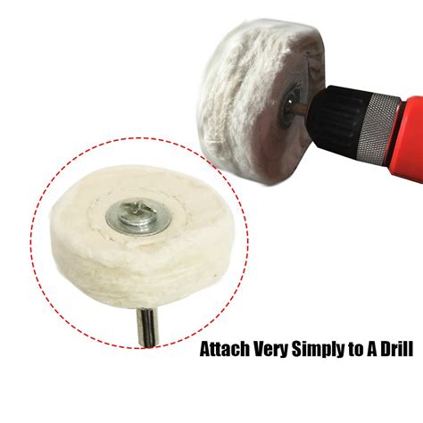 Buffing Polishing Wheel For Drill - 4 PACK Aluminum Drill Buffer ...