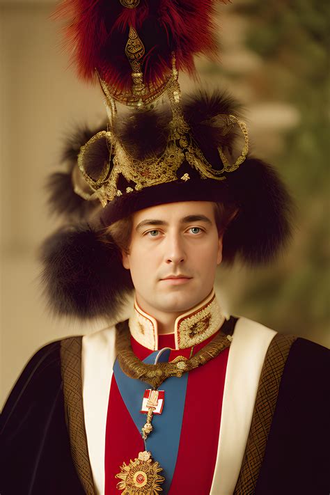 Portrait of a British monarch • VIARAMI