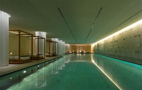 Bulgari Spa at Bulgari Hotel | Indoor swimming pool design, Bvlgari ...