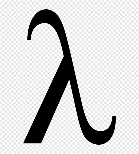 Lambda Greek alphabet Letter Symbol, symbol, text, logo, monochrome png ...