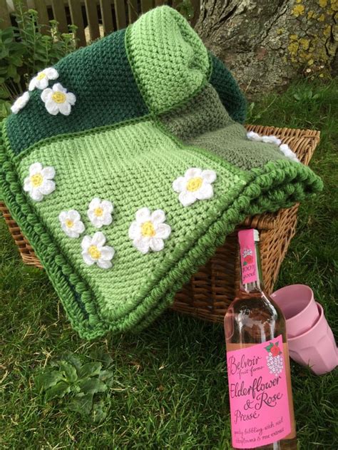 Crochet with Kate: Meadow Picnic Blanket! | LoveCrafts | Crochet ...