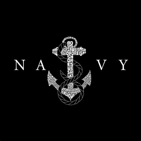 Pics For > Official Navy Anchor Logo | Anchor wallpaper, T shirt lyrics ...