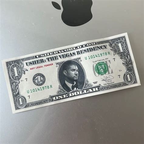 Other | Usher Vegas Residency Dollar Bill Souvenir Merch | Poshmark