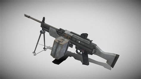 HK MG4 machine gun - Download Free 3D model by Ivan008 (@hukan008 ...