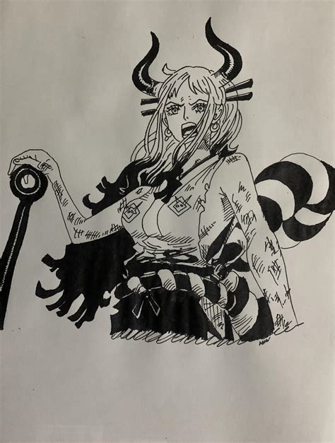 Yamato (Reference from manga) : r/OnePiece