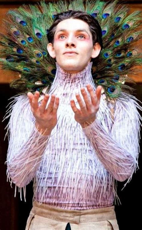 Colin Morgan as Ariel The Tempest--- Totally saw this and had no idea ...