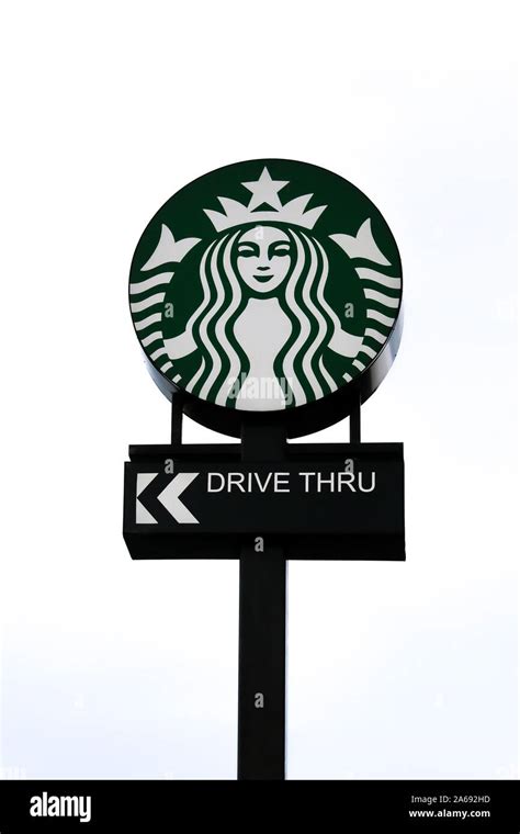 Starbucks drive thru sign - werymas