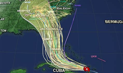 Hurricane Irma path update: Spaghetti models warns of Florida hit ...