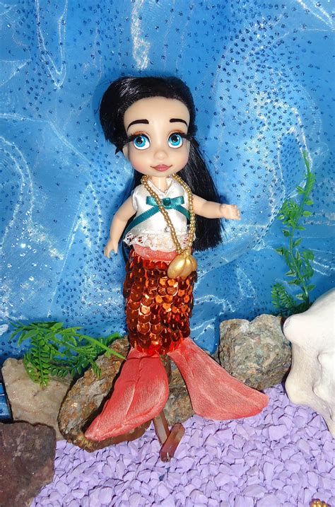 The little mermaid melody mini ooak doll | Etsy