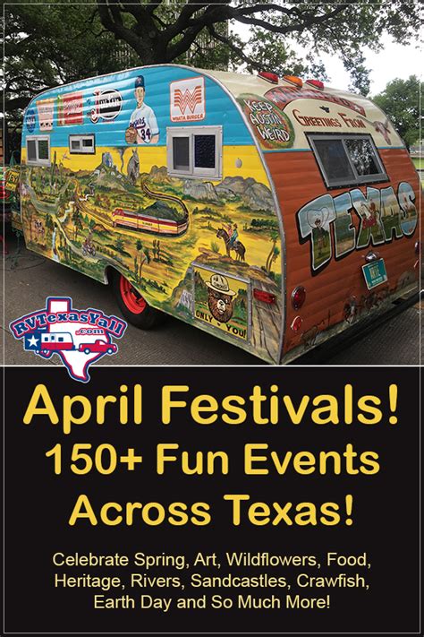 April Festivals and Events in Texas | RVTexasYall.com