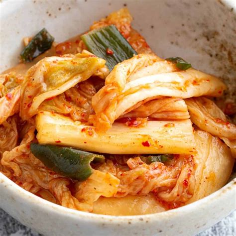 Easy Korean Kimchi - Fermented Spicy Cabbage | Wandercooks