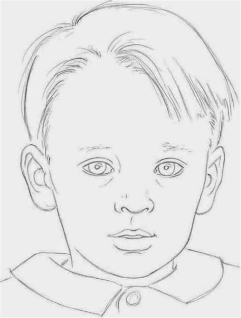 Drawings: CHILDREN'S FACIAL PROPORTIONS