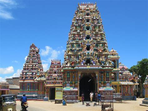 The Sri Pathrakali Amman Kovil or Kali Temple in Trincomalee, Sri Lanka ...