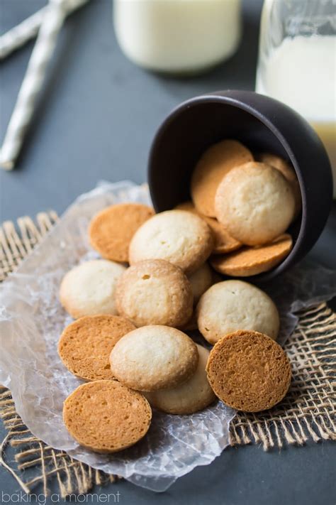 Homemade Vanilla Wafers - Baking A Moment